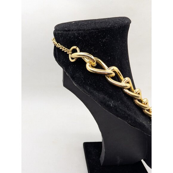 Dylans Necklace Gold Chain w/charms Lollipop Chocolate Candy Swed. Fish Rare vtg - Picture 16 of 16